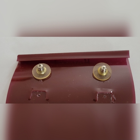 Vintage Harwood Rhinestone Earrings - Picture 4 of 7